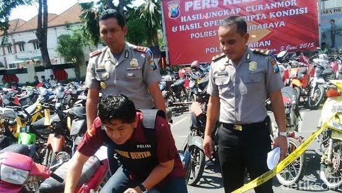 Polisi Amankan 305 Motor Selama 2 Bulan Operasi Cipta Kondisi