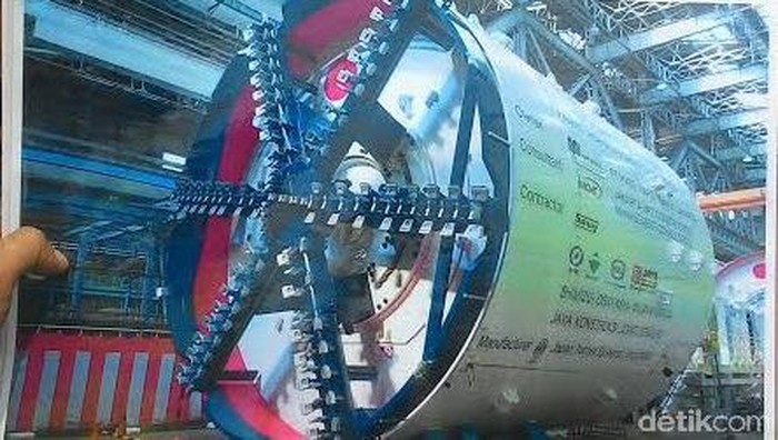 Bor Raksasa MRT akan Dibawa ke Senayan 3 Minggu Lagi