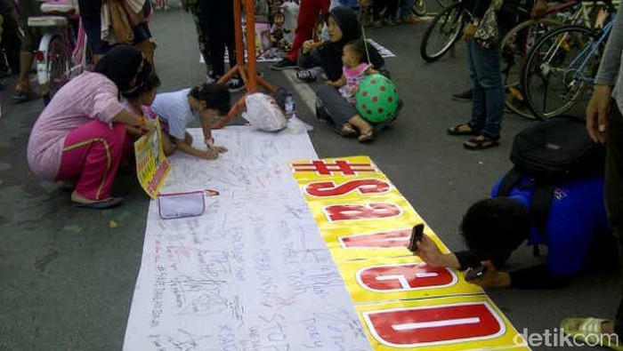 Dukungan Sejuta Tanda Tangan untuk Dahlan Iskan Digelar di CFD Surabaya