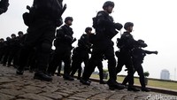 Untuk komando operasi khusus gabungan TNI, sudah direstui oleh Presiden dan diresmikan kembali oleh Panglima TNI, Kepala Staf Kepresidenan Moeldoko di Kompleks Istana Kepresidenan, Jakarta Pusat, Rabu (16/5/2018). Foto: Hasan Alhabshy