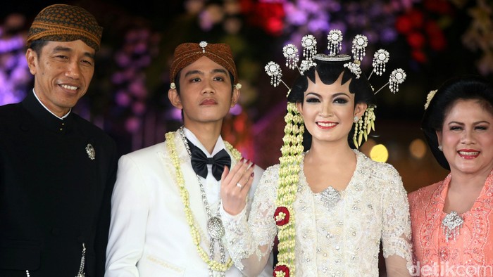 Tak Semua Tamu Bisa Salaman dengan Gibran-Selvi