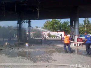 Kebakaran SPBU di Banda Aceh, Saat Warga Sedang Isi BBM