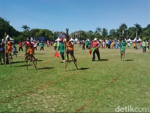 5.000 Anak Banyuwangi Diajak Mainan Tradisional