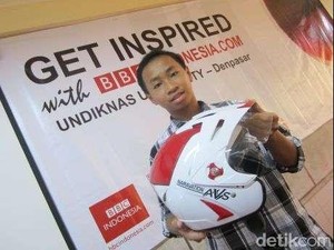 Kisah Nara, Ciptakan Helm Berpendingin hingga Mampu Beli Mobil dan Rumah