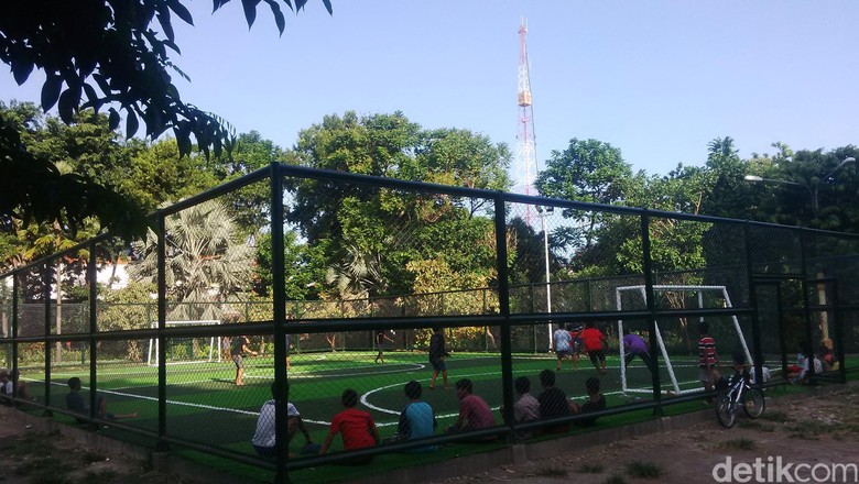 Tak Cuma Indah Taman Di Surabaya Juga Dilengkapi Arena