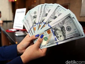 Dolar AS Melemah ke Rp 13.313