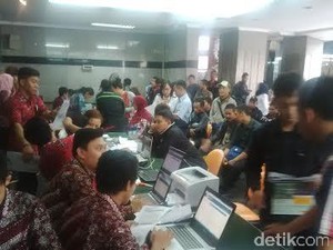 Sediakan Mudik Gratis, Kantor Kemenhub Diserbu Ratusan Pemotor