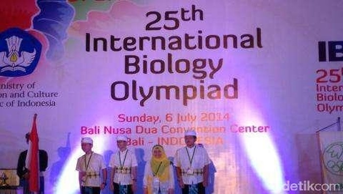 Pecahnya Rekor Emas Olimpiade Biologi di Tangan Kelvin Cs
