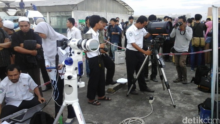 Pukul 17.40 Wita, Hilal Belum Terlihat di Makassar