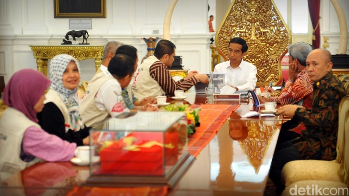 Jokowi Bertemu MER-C di Istana, Bicara Peresmian RS Indonesia di Gaza