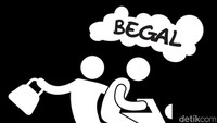 Begal Aniaya-Rampas Motor Penyapu Jalan di Medan Ditangkap!