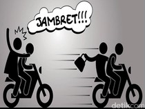 Sadis 2 Pelaku Jambret di Palopo Seret Korbannya hingga Luka-luka
