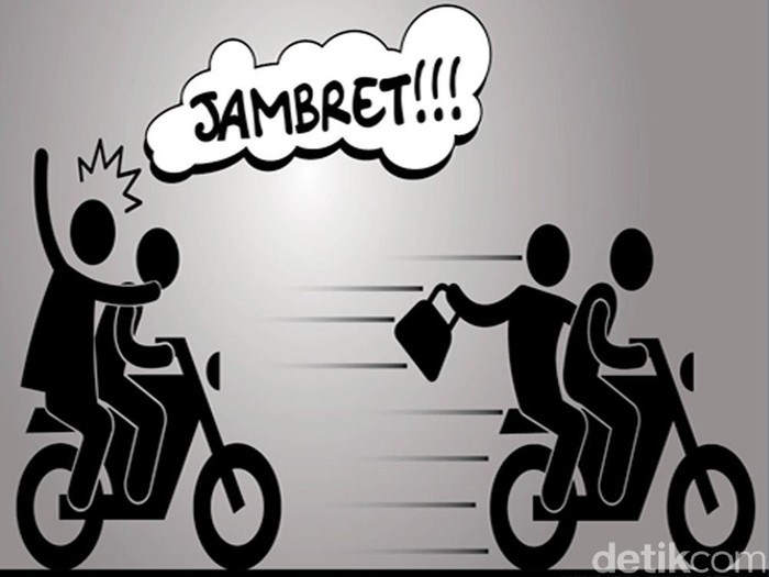 Ilustrasi Begal, Rampok, Jambret. Andhika Akbarayansyah/infografis.