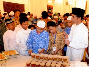 Jokowi dan Prabowo Hadir di Buka Bersama Ketua DPR