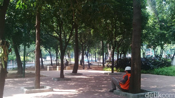 Pak Ahok, Taman di Menteng Ini Dirusak Tangan Jahil
