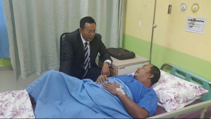 Mawit, Koki Pemberani di Kapal Tanker Malaysia Tinggalkan Rumah Sakit