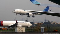 Kondisi ini mencerminkan tantangan berat yang masih dihadapi Garuda di tengah tekanan biaya operasional dan persaingan industri penerbangan. Dok. detikcom