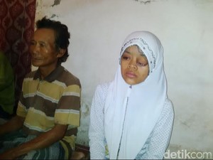 Mata Masnia Bengkak karena Kanker Otak yang Diderita