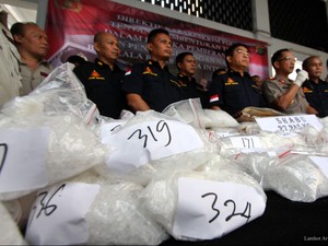 Polda Jateng Gagalkan Peredaran Sabu 4,5 Kg