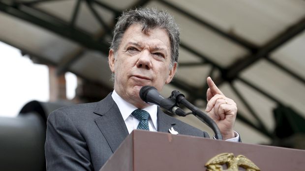 Presiden Kolombia, Juan Manuel Santos.