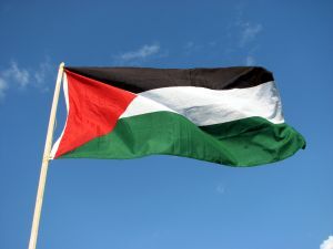 Ilustasi bendera Palestina