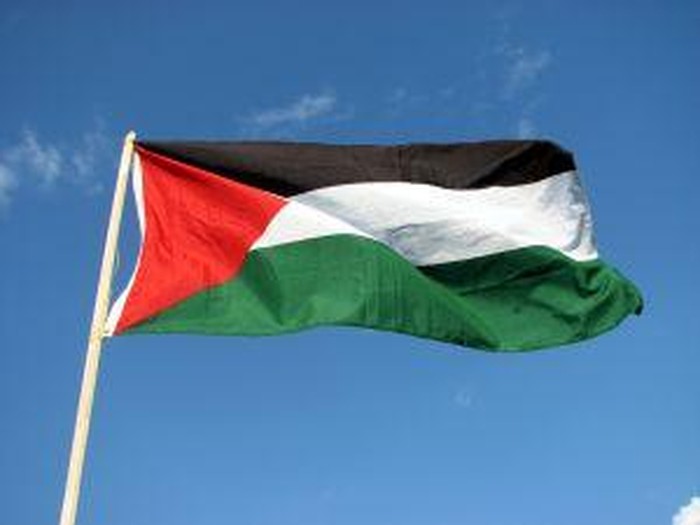 Ilustasi bendera Palestina