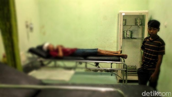 Pulang Nonton Konser, Kepala Ridwam Bocor Dihantam Gitar