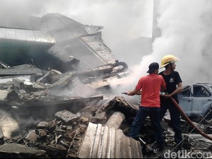 Penumpang Hercules yang Jatuh di Medan Angkut 30 Orang dari Halim