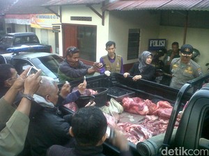 Zubaidy Tak Kapok meski 2 Kali Dipergoki Jual Daging Gelonggongan