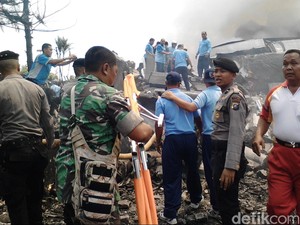 Pencarian Korban Malam Ini Difokuskan di Sekitar Ruko