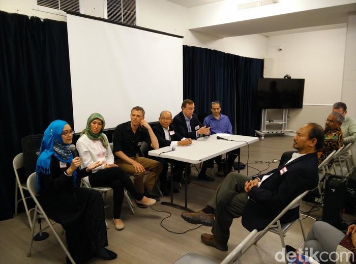 Kala Ustad, Pendeta dan Rabi Buka Bersama di Masjid Indonesia di AS