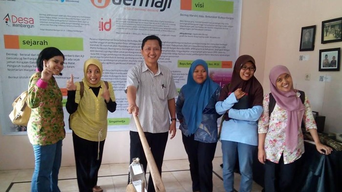 Kades Bayu Setyo Nugroho dan Gerakan Desa Membangun yang Informatif