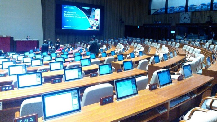 Dalam 4 Tahun, DPR Korsel Hasilkan Lebih dari 1.000 UU