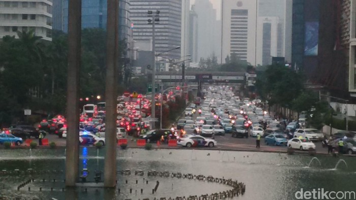 5 Kantong Parkir Disiapkan Tampung Kendaraan Massa Buruh 1 September