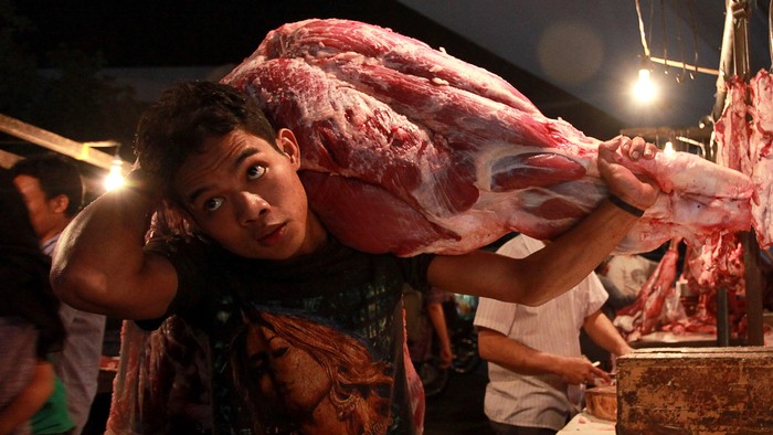 Stok Daging Sapi untuk Lebaran di Bandung Aman