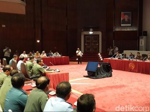 Jelang Purna Tugas, Panglima TNI Sampaikan Hasil Kinerja ke Komisi I