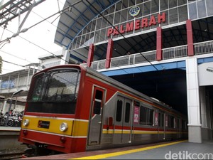 Ada Kampanye Akbar, Penumpang di Stasiun Ancol dan Palmerah Melonjak