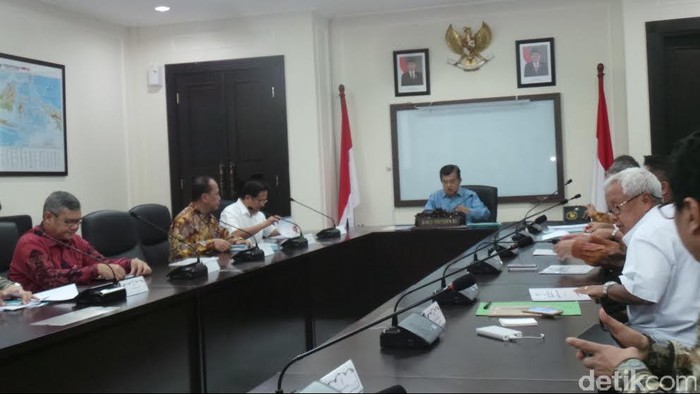 Wapres Gelar Rapat Anggaran Kerja Pembangunan Infrastruktur