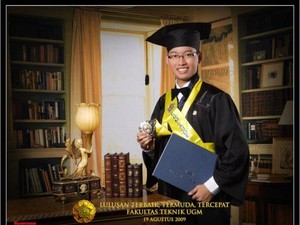 Cerita Sukses Arief Bang Kiming Jadi Doktor Teknik Termuda Indonesia