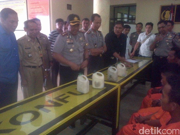 8 Nelayan Pengguna Bom Ikan Diamankan Polres Pangkep