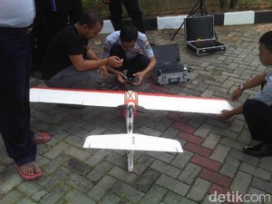 Mau Diujicoba Pantau Arus Mudik, Aeromodelling Milik Dishub Banten Malah Jatuh