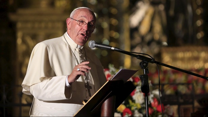 Paus Fransiskus Serukan Pembebasan Pastur dan Uskup di Suriah