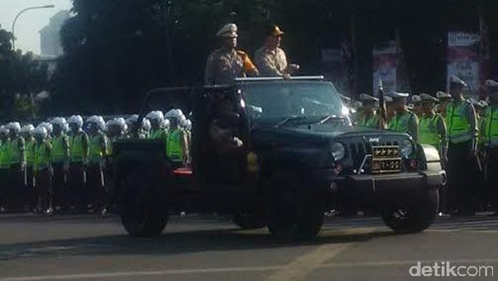 Dipimpin Kapolri, Komjen BG Hingga Ahok Hadiri Gelar Pasukan Ops Ketupat