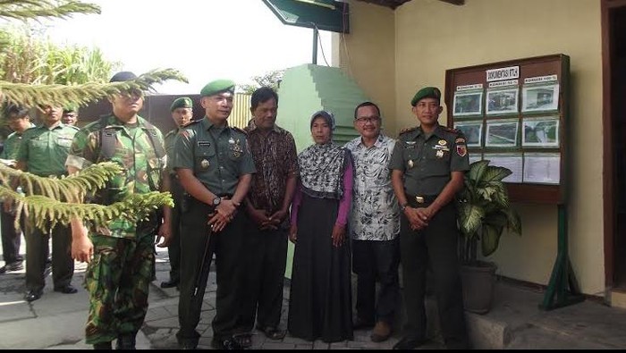 Rumah ini Layak Huni Setelah Dibedah Kodim Surabaya Timur
