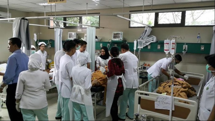 9 Korban Kebakaran di PT Mandom Dirujuk ke RSCM dan RSPP