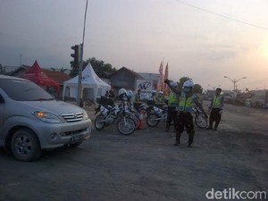 Jelang Puncak Arus Mudik Malam Ini, Tim Pengurai di Brebes Siaga