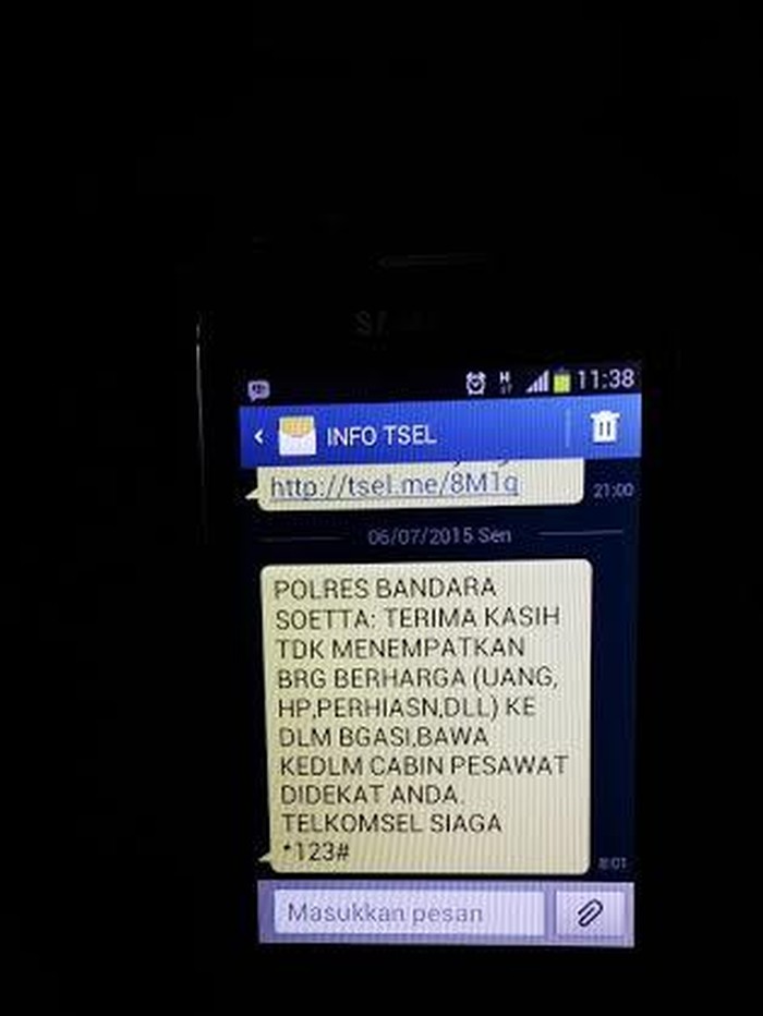 Cegah Kejahatan di Bandara, Polisi Gandeng Provider Sebar SMS Kamtibmas
