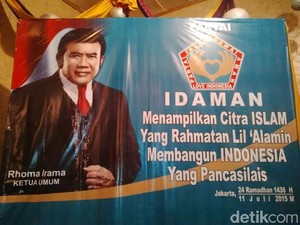 Rhoma Irama Kini Berkonsentrasi Susun Kepengurusan Partai Idaman
