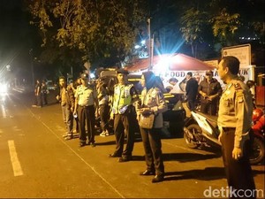 Antisipasi Geng Motor hingga SOTR, Polres Depok Patroli Besar