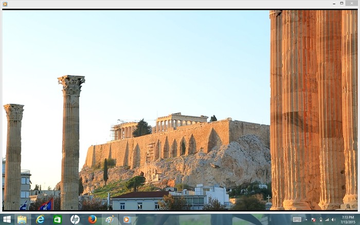 Masjid di Kuil Dewi Athena